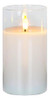 Pack 4 Velas Led A Pila Adorno Tamaño 12.4 Cms 2