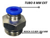 05 Conexao Pneumatica Reta Tubo 08mm Rosca Macho 1/2 - Bsp 6