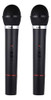 Kit De 2 Microfonos Inalambricos Con Receptor 6