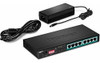 Trendnet Conmutador Poe De 8 Puertos Gigabit De Largo Alcanc 6