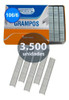 Grampo Galvanizado 106/6 Para Grampeador Brw 3500un 1