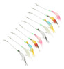 Conjunto De 10 Unidades De Isca De Camarão Soft Fishing Isca 2