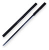 Katana Preta Sasuke Uchiha Naruto Lâmina Bambu Coleção 3 Katana Preta Sasuke Uchiha Naruto Lâmina Bambu Coleção 3