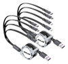 Cable De Carga Mltiple 4a [paquete De 2 4 Pies] Cable De Car 0