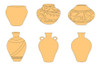 Vectores Corte Laser - 80 Figuras Africanas Pack 3