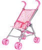 Cochecito Plegable Rosa De 58cm Para Juego Simulación Realis 1