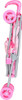 Cochecito Plegable Rosa De 58cm Para Juego Simulación Realis 2