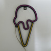 Cartel Forma De Helado Led Neon 1 Cartel Forma De Helado Led Neon 1