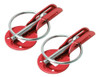 Fechadura De Tampa De Motor De Automóvel Universal Vermelha 1