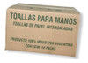 Toalla Intercalada Papel 4 Paneles Economica Blanca X1 5