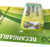 Bateria 9v De Litio Recargable Mic. Multimetro Sensor Humo 2