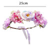 Tiara De Flor Faixa De Cabelo Floral Para Mulheres Estilo C 1 Tiara De Flor Faixa De Cabelo Floral Para Mulheres Estilo C 1