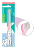 Kit 2 Escovas Dentais Infantil 0 A 6 Meses Kess Rosa 3