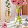 Jarrón De Cristal Transparente Aoderun Para Decoración Del H 2
