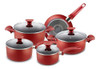 Bateria 9 Piezas Professional Red 1