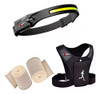 Chaleco Running + Vincha Led + Vendas Prevención Fitness Run 0