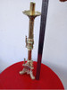 Candelabro Antiguo De Bronce Gótico 54 Cm 1