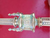 Candelabro Antiguo De Bronce Gótico 54 Cm 4
