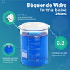 Béquer Becker De Vidro Forma Baixa (griffin) 250ml 3