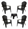 Set 4 Sillas Miami + Mesa Ratona - Exterior - Jardin 0