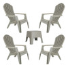 Set 4 Sillas Miami + Mesa Ratona - Exterior - Jardin 2