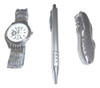 Estuche+reloj Deportivo Quartz+bolígrafo+cortaplumas 10 Fun. 2