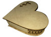 Caja Forma De Corazon Regalo Dia De La Madre Laser Mdf 3