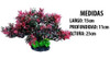 Planta Artificial Grande P/ Acuario Pecera Sc-104 15x11x23cm 1