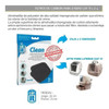 Repuesto Filtros De Carbón Activado. Litera Gato Clean 2unid 3