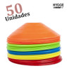 Pack X50 Conos Tortuga Colores Entrenamiento Deportivo 1