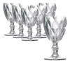 Conjunto De Taças De Vinho Com 6 Taças De Cristal Esculpidas 0