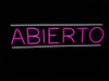 Cartel Neon Led Abierto Comercio Deco 3
