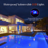 Imodomio Mini Luces Led Sumergibles Con Controles Remotos, I 3
