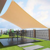 Toldo Vela P/ Sombra Viento C/ Uv -4*2 Rectangulo Verde 7