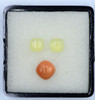 Opalos Africanos X3 5x5mm(2) Y 8x8mm (svgemstones) 1
