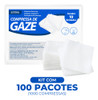 Compressa De Gaze Estéril  Texmed 11 Fios 100 Envelopes 1