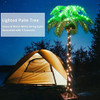 5ft 148 Led Palmeras Iluminadas, Palmera Artificial Con Coco 1