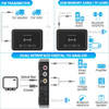 Adaptador Receptor Transmisor Bluetooth 5.0 De Audio 3 En 1 2