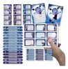 Kit Imprimible Etiquetas Escolares Vampirina Editable 0