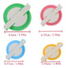 Herramienta Para Hacer Pompones, 4 Tamaños + Tijeras 2