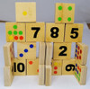 Ábaco Pre Numérico.75 Piezas. Matemática Números Qwerty 3