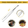 Pinça Culinária Profissional, Chef, Decoração - 30cm 3