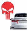 Par Adesivo Caveira Justiceiro Carro Moto Vermelho Res26 Fgc 3