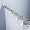 Barral Para Ducha Con Resorte Ajustable 107 A 183 Cm Niquel 6