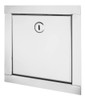 Tapa Puerta Inspección Llave De Paso Canilla 30x30 Cm Acero 0