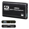 Capturador De Áudio E Vídeo Mic Hdmi, 4k Ultra Hd Usb 3.0 1