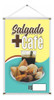 Banner Pronta Salgado + Café Ref 398 45x70 Cm (arte Pronta) 0