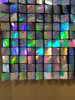10painel Mágico Festa Shimmer Wall 30x30cm Prata-furta-cor 3