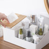 Organizador Grande Cosmeticos Maquillaje Con Diseño Madera 5