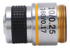 Microscópio De Rosca De 20 Mm Objetivo 185 Lente Acromática 0